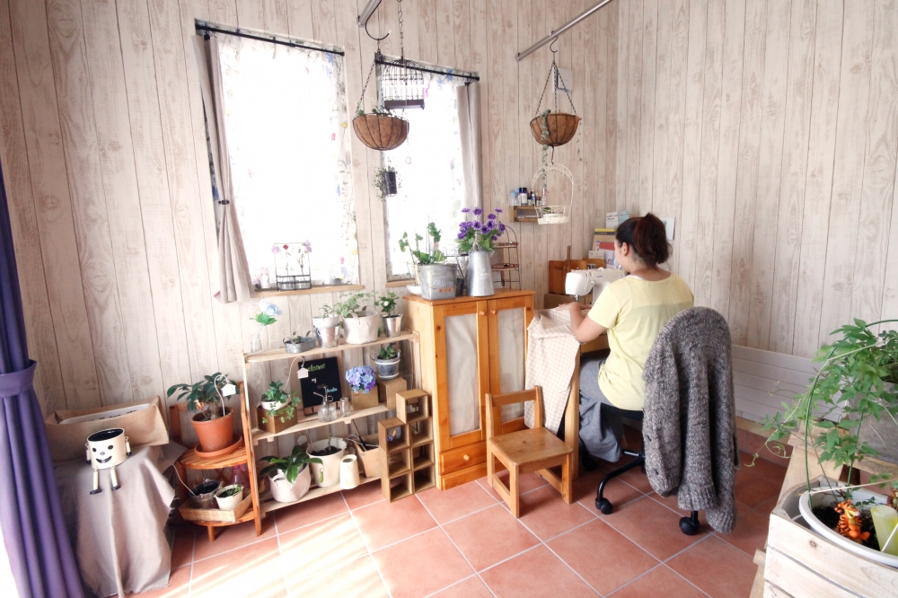 ママの趣味部屋があるムクの家